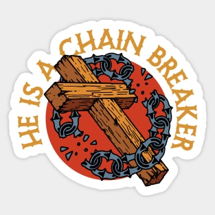 Christian Apparel Clothing Gifts - Chain Breaker Sticker